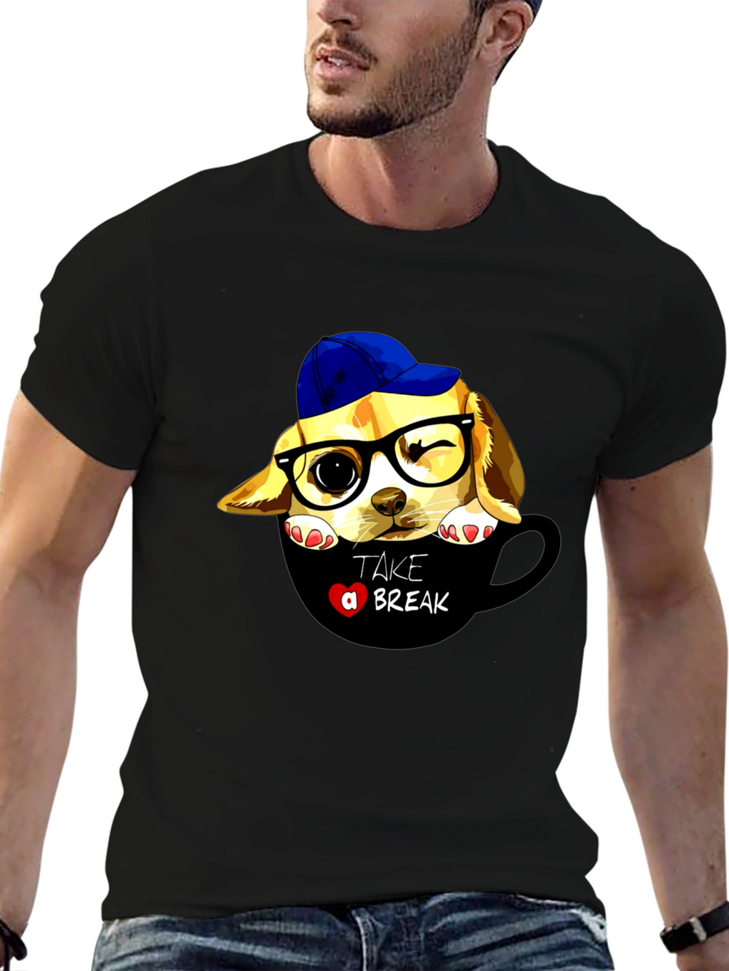 Take a Break Dog T-Shirt