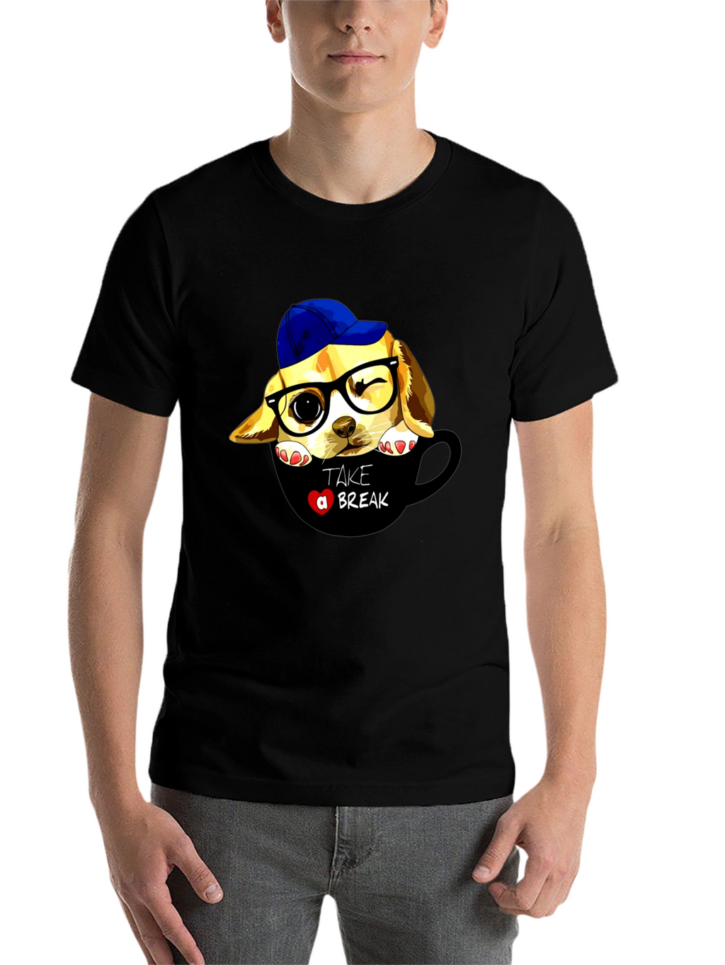Take a Break Dog T-Shirt