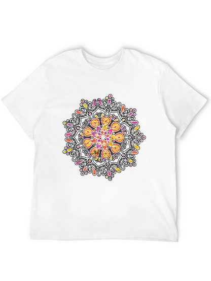 Mandala Graphic Black T-Shirt