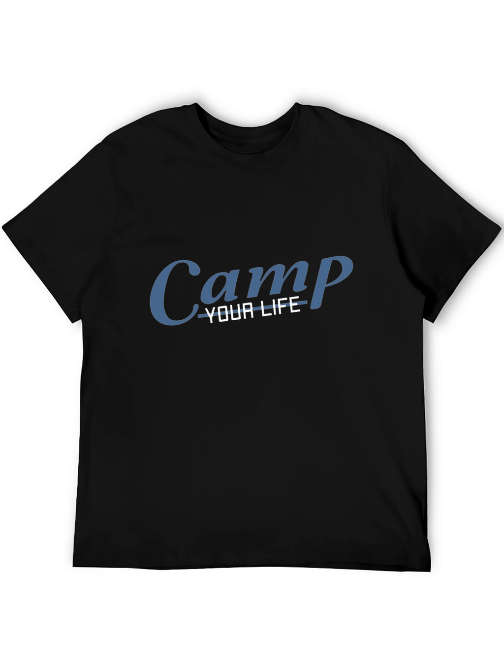 Camp Your Life Black T-Shirt