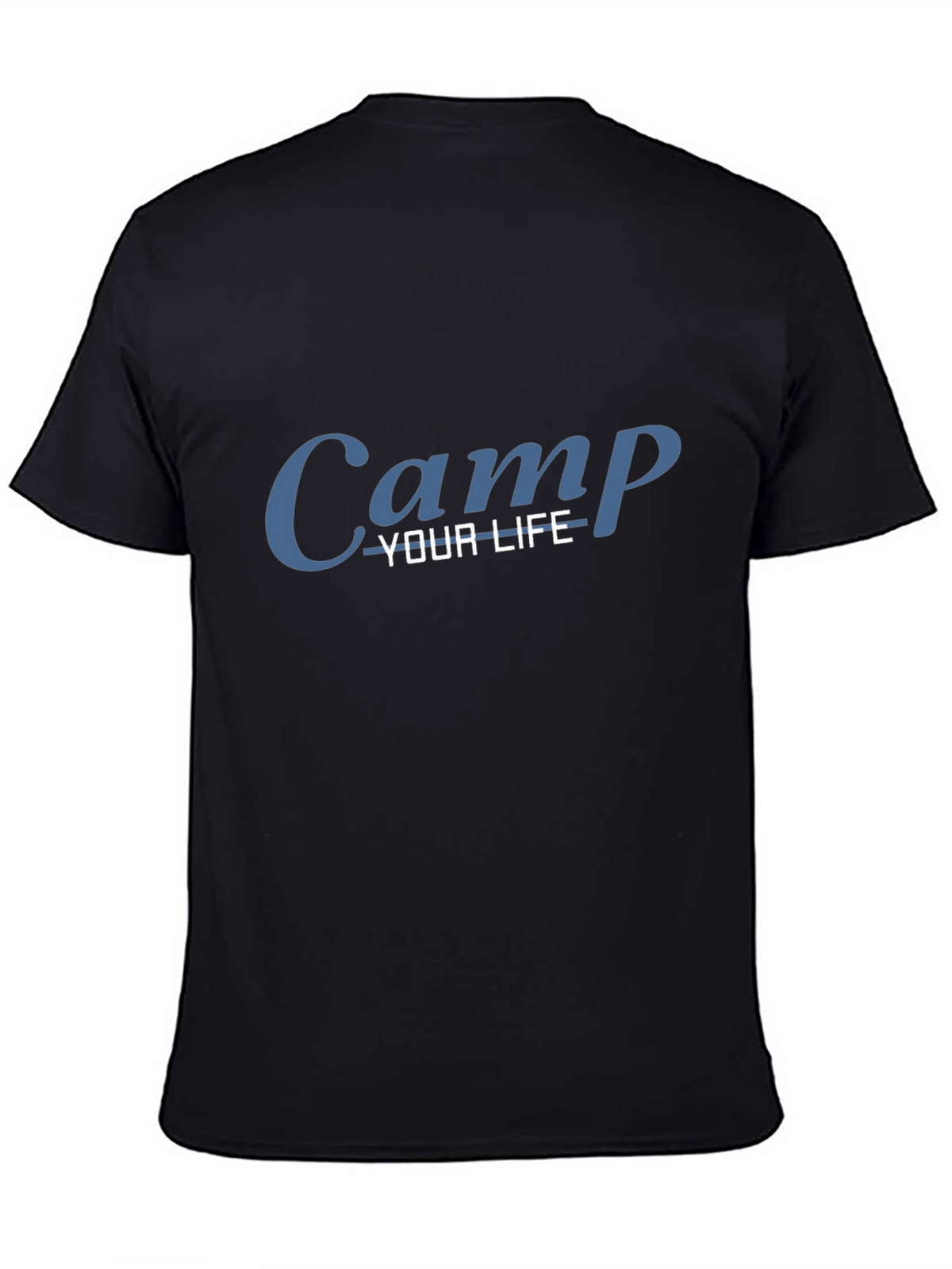 Camp Your Life Black T-Shirt