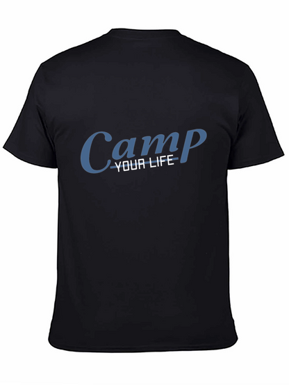Camp Your Life Black T-Shirt