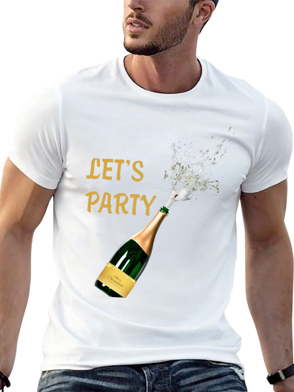 Lets Party Champagne Celebration T-Shirt