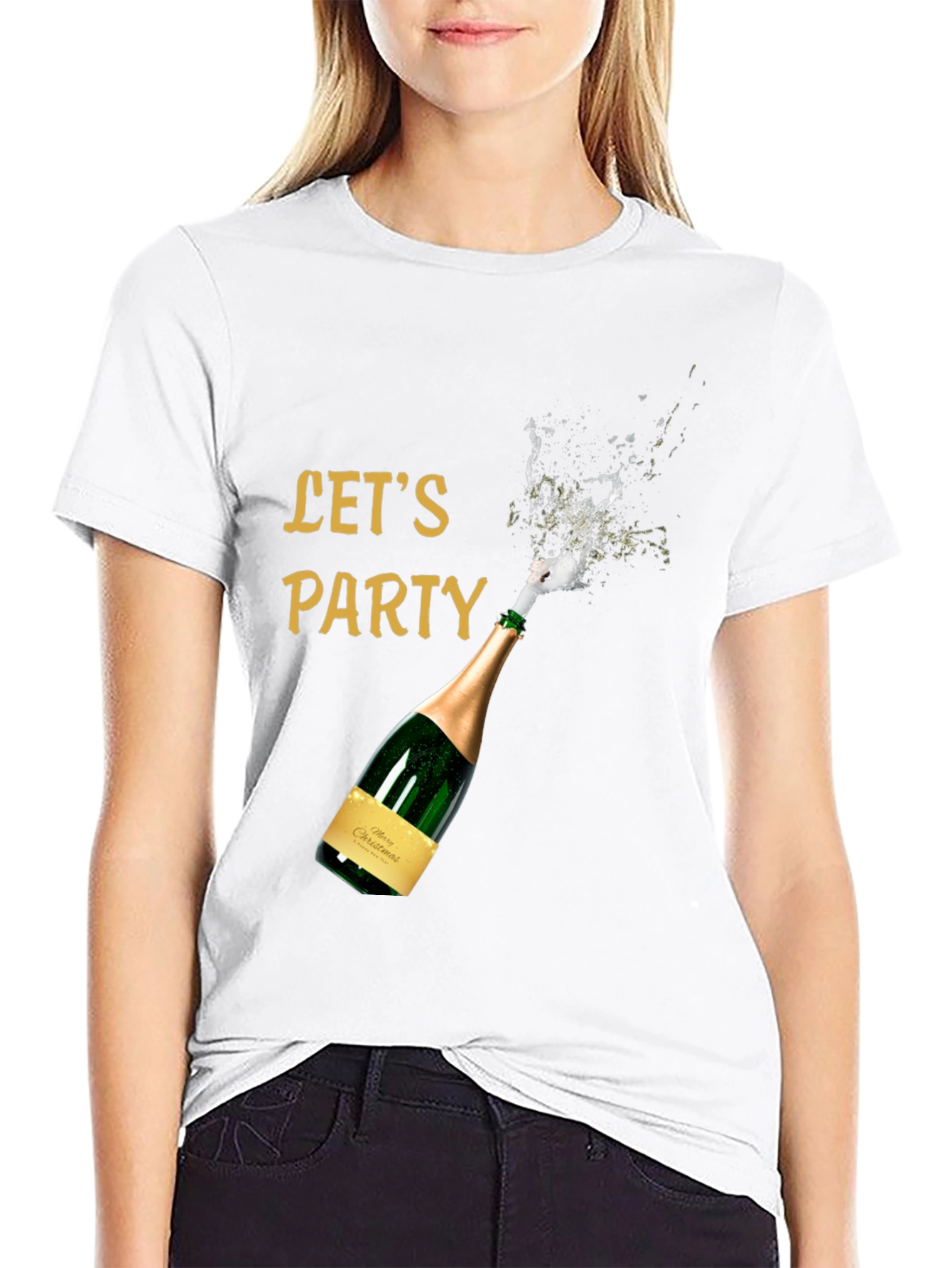 Lets Party Champagne Celebration T-Shirt