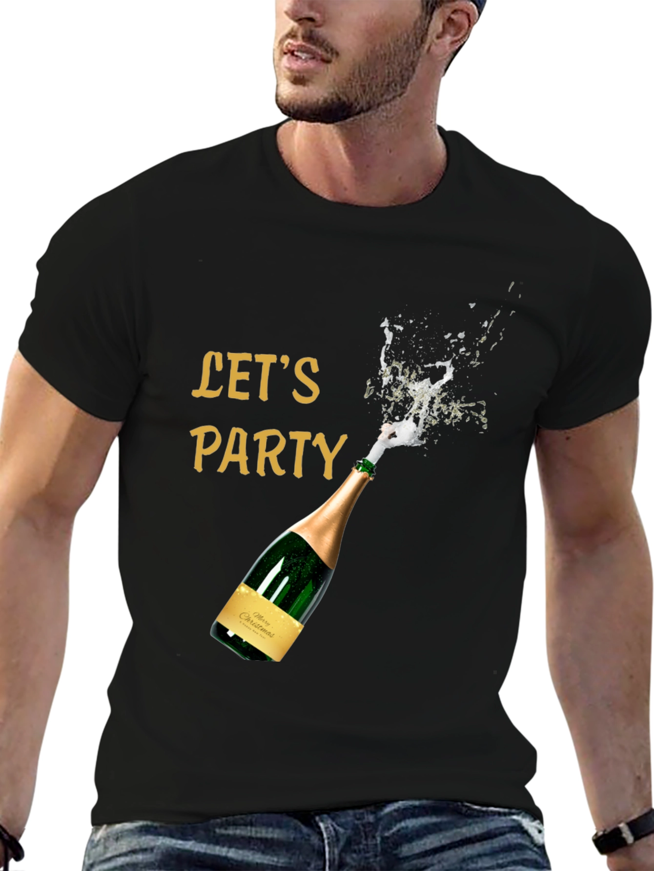 Lets Party Champagne Celebration T-Shirt