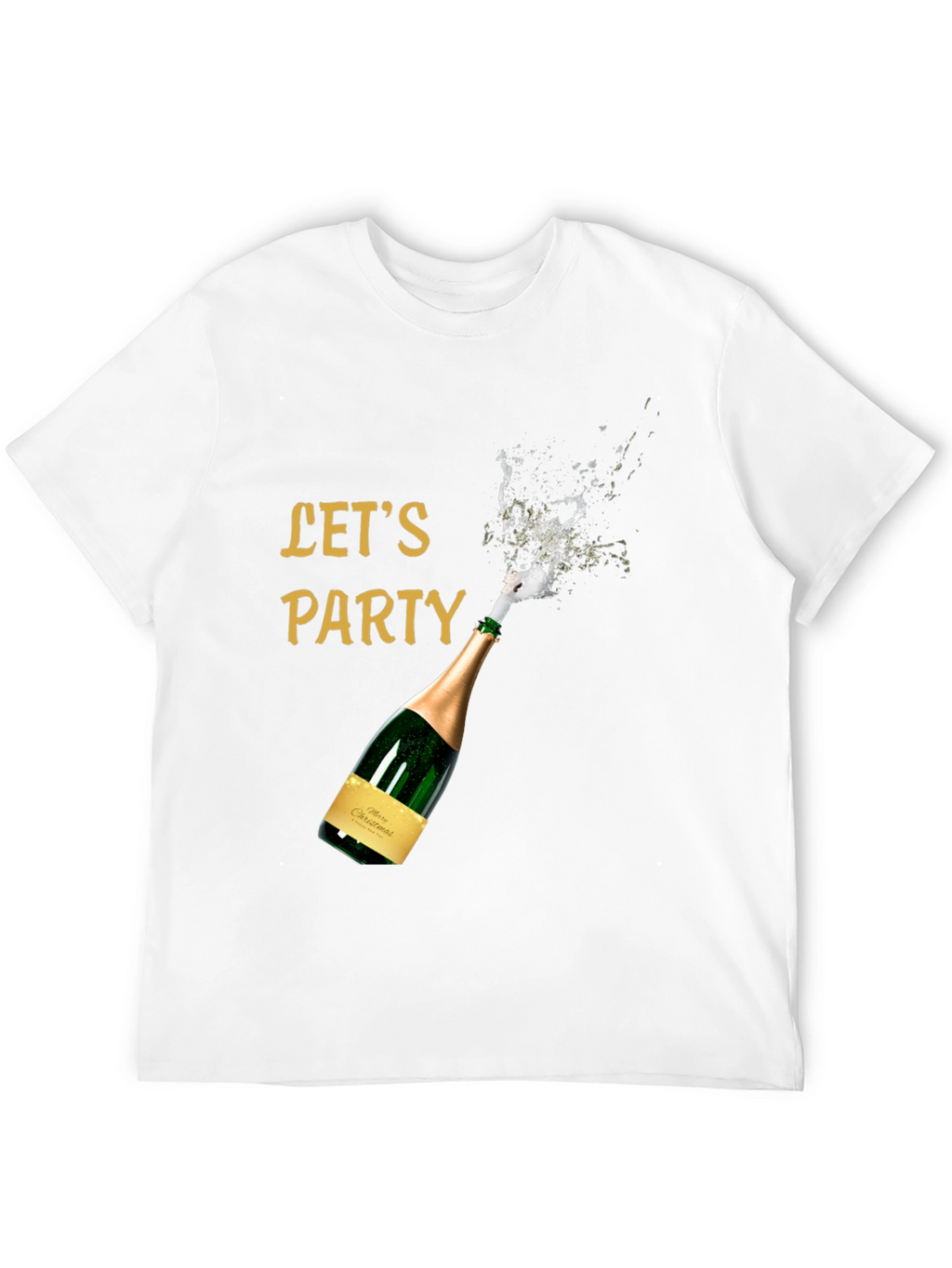 Lets Party Champagne Celebration T-Shirt