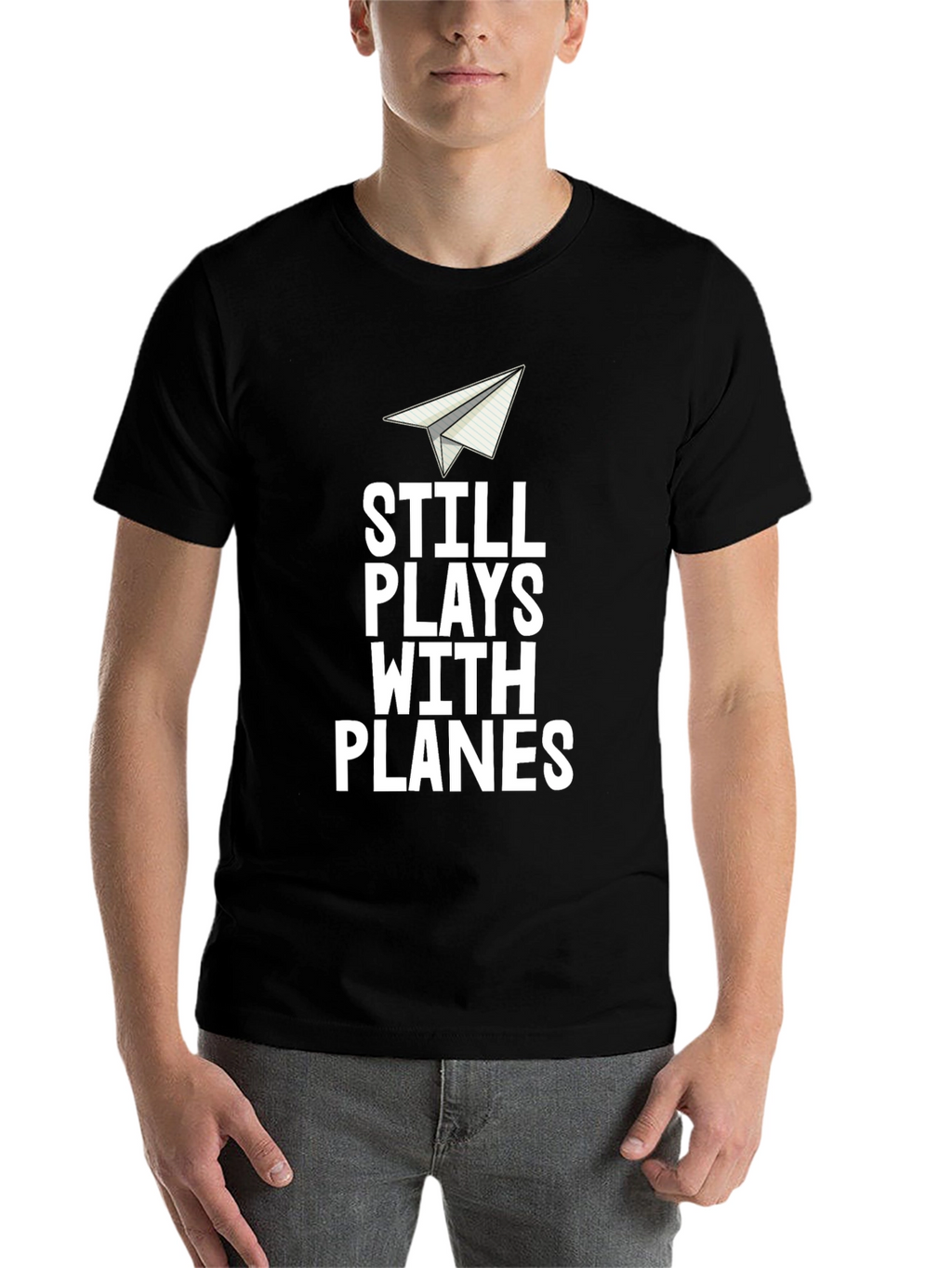 Still Plays With Planes Mens T-Shirt
