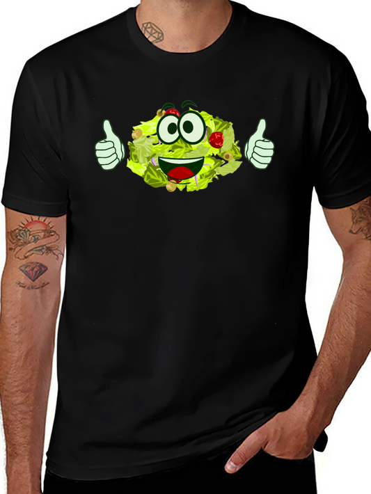 Funny Cartoon Salad T-Shirt