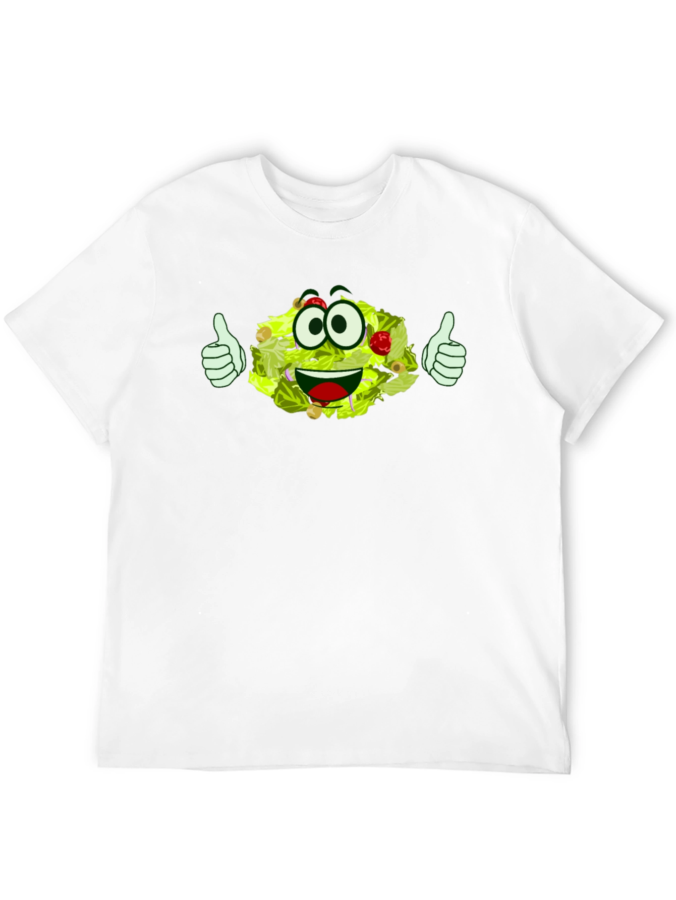 Funny Cartoon Salad T-Shirt