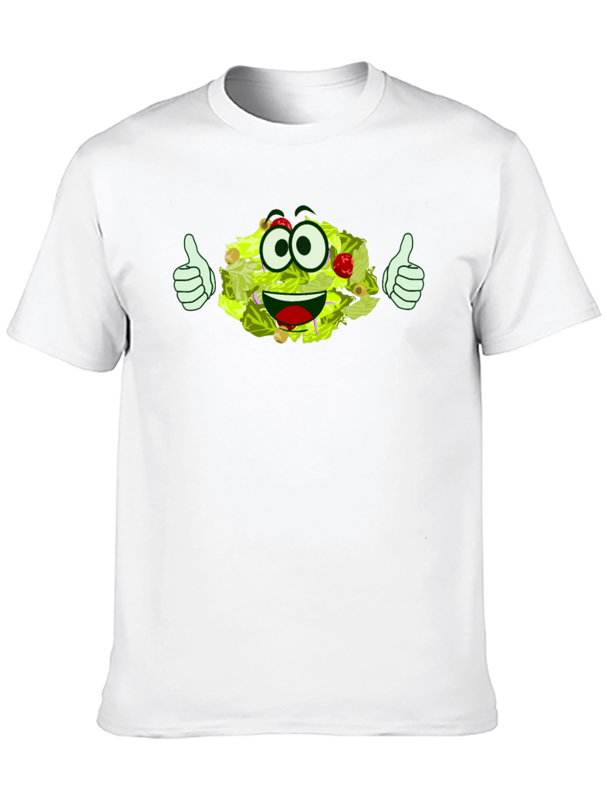 Funny Cartoon Salad T-Shirt