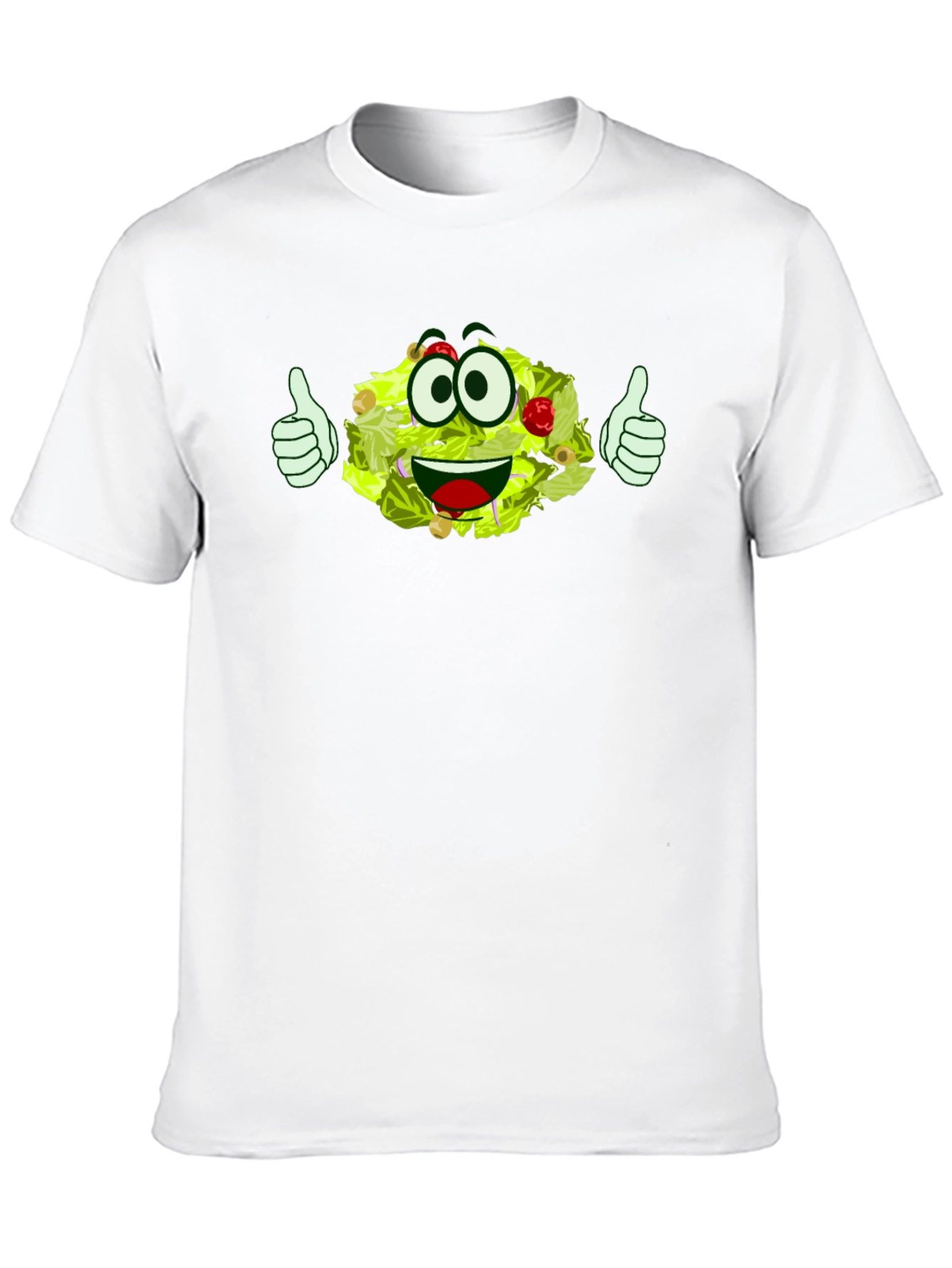 Funny Cartoon Salad T-Shirt