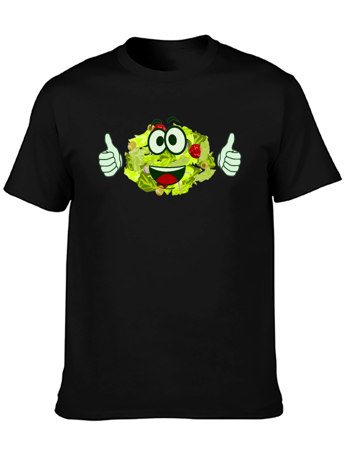Funny Cartoon Salad T-Shirt