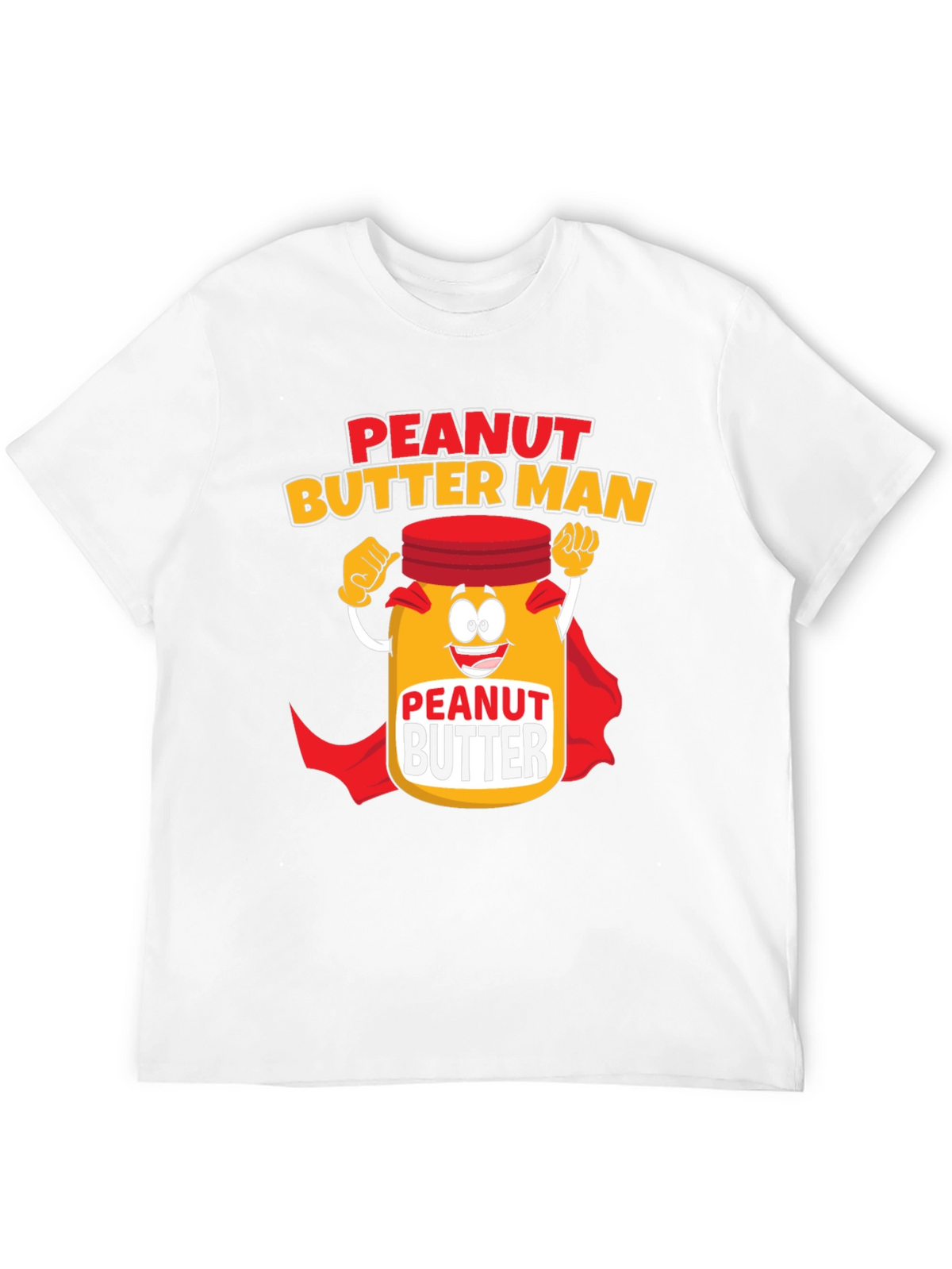 Peanut Butter Man Graphic T-Shirt