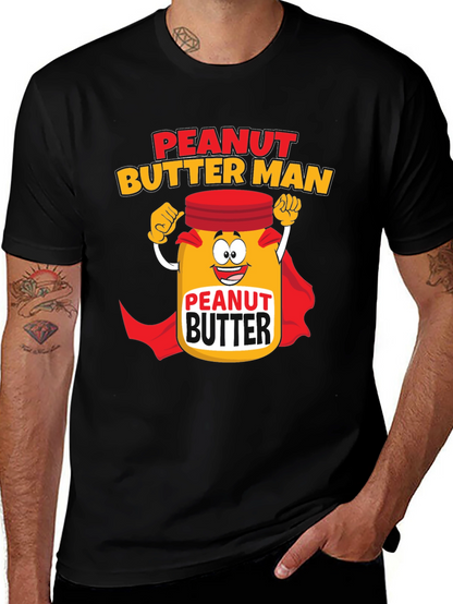 Peanut Butter Man Graphic T-Shirt