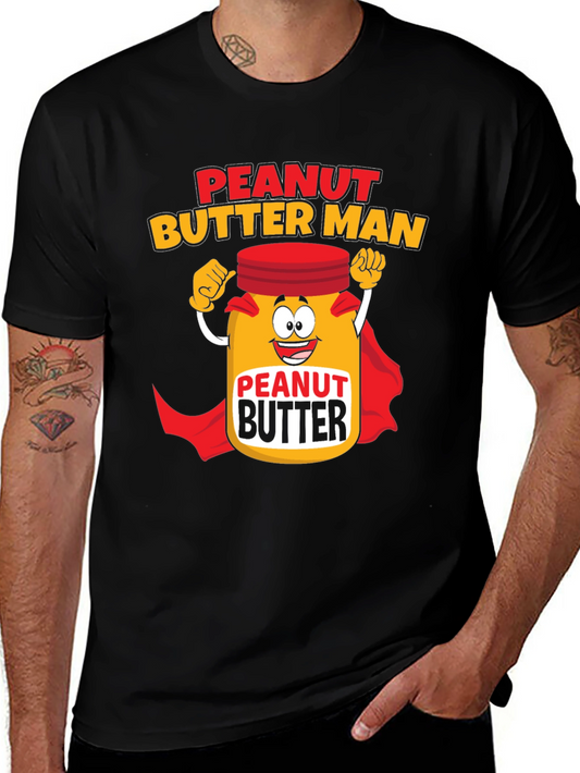 Peanut Butter Man Graphic T-Shirt