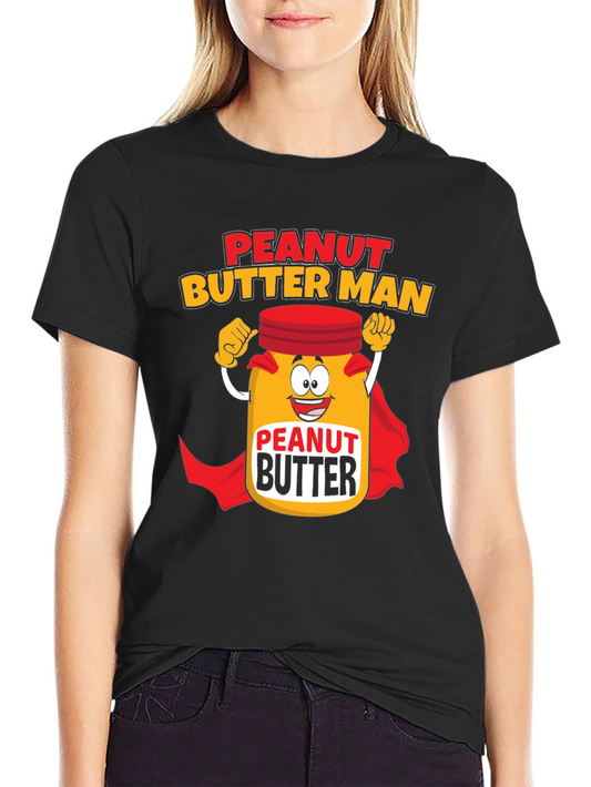 Peanut Butter Man Graphic T-Shirt