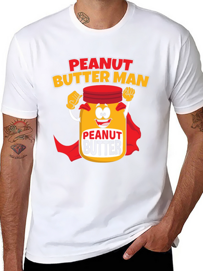 Peanut Butter Man Graphic T-Shirt