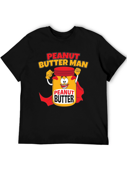 Peanut Butter Man Graphic T-Shirt