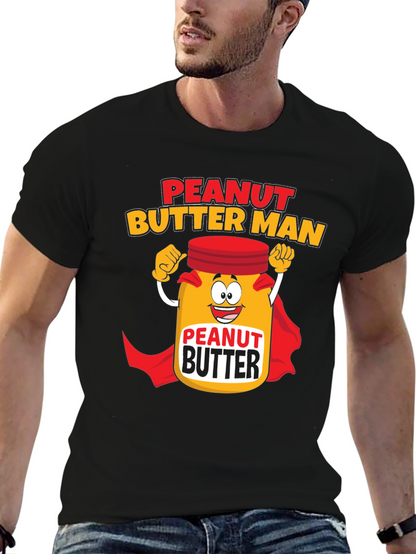 Peanut Butter Man Graphic T-Shirt