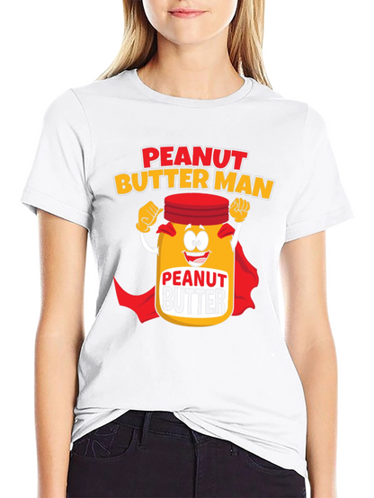Peanut Butter Man Graphic T-Shirt