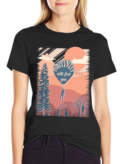 Positivity T-Shirt - Inspirational Design