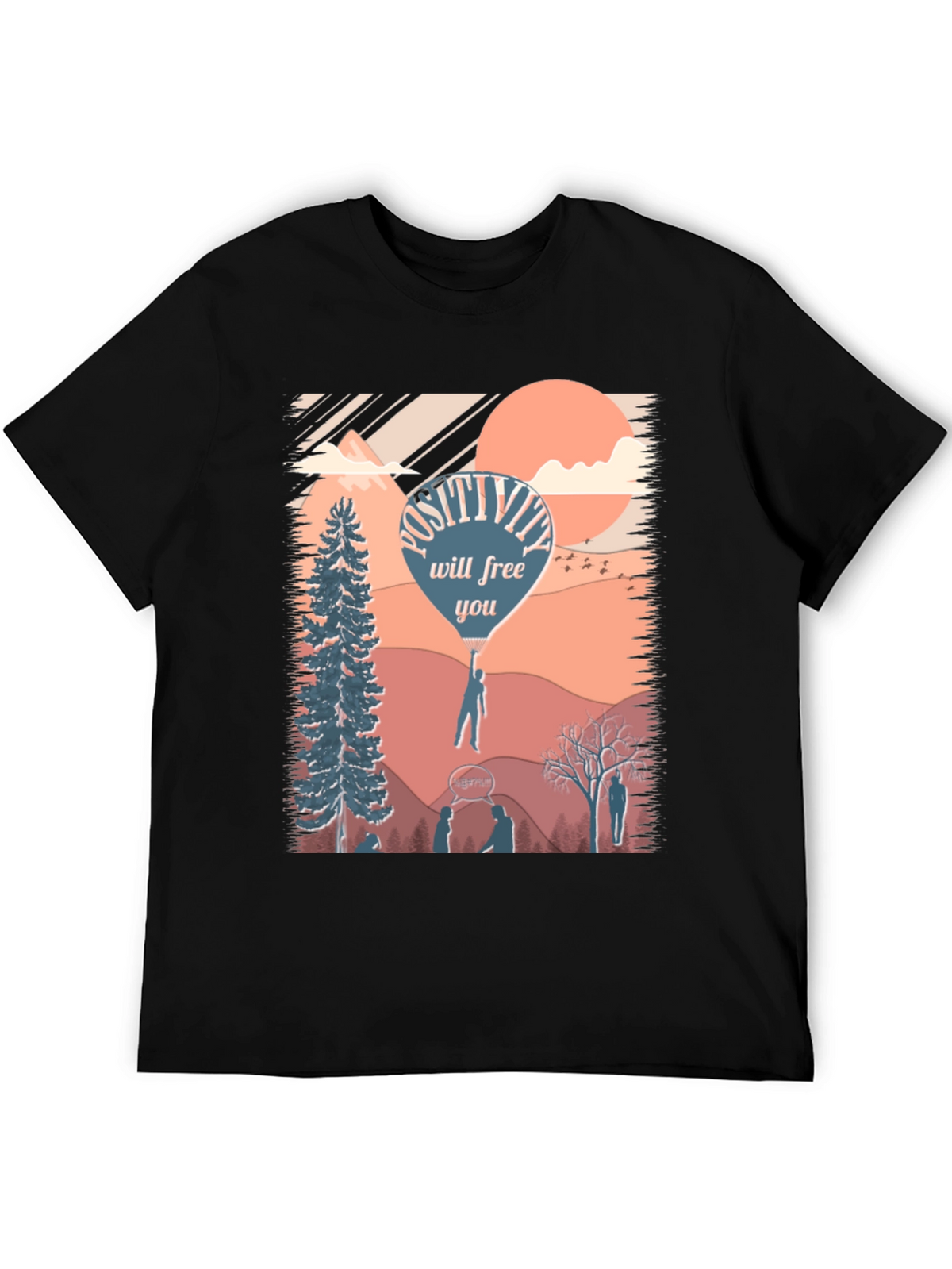 Positivity T-Shirt - Inspirational Design