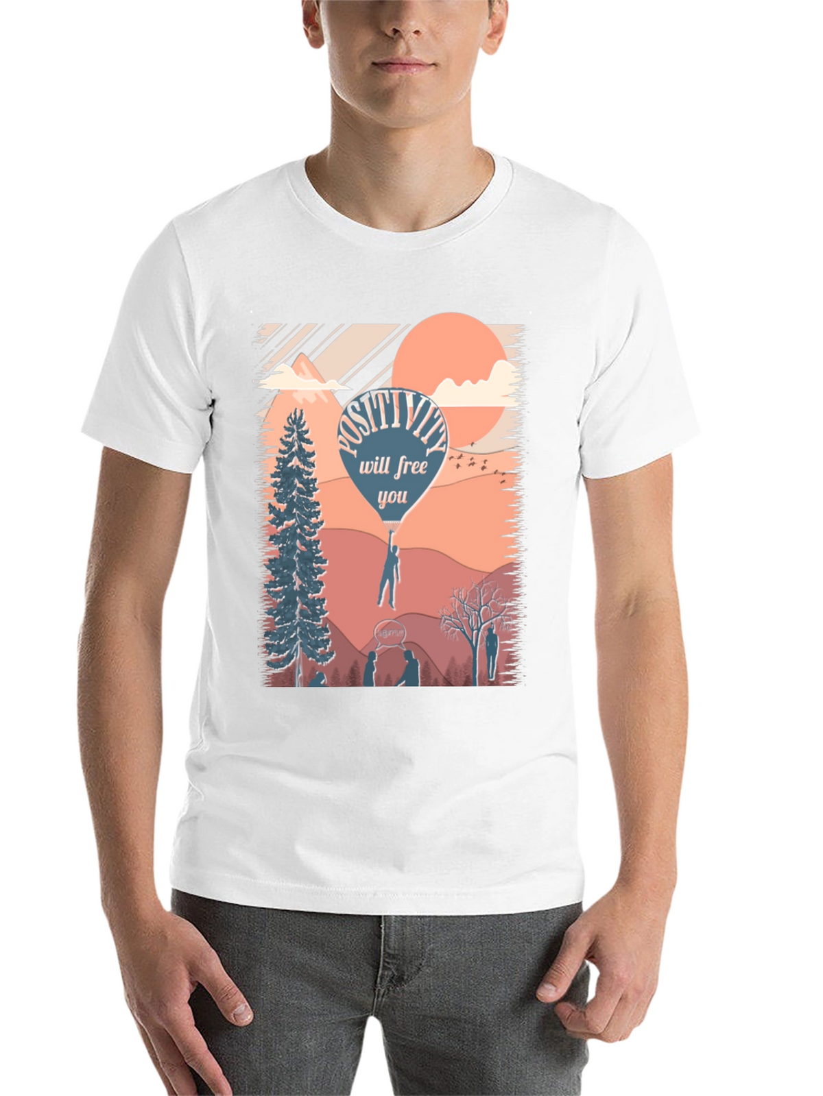 Positivity T-Shirt - Inspirational Design
