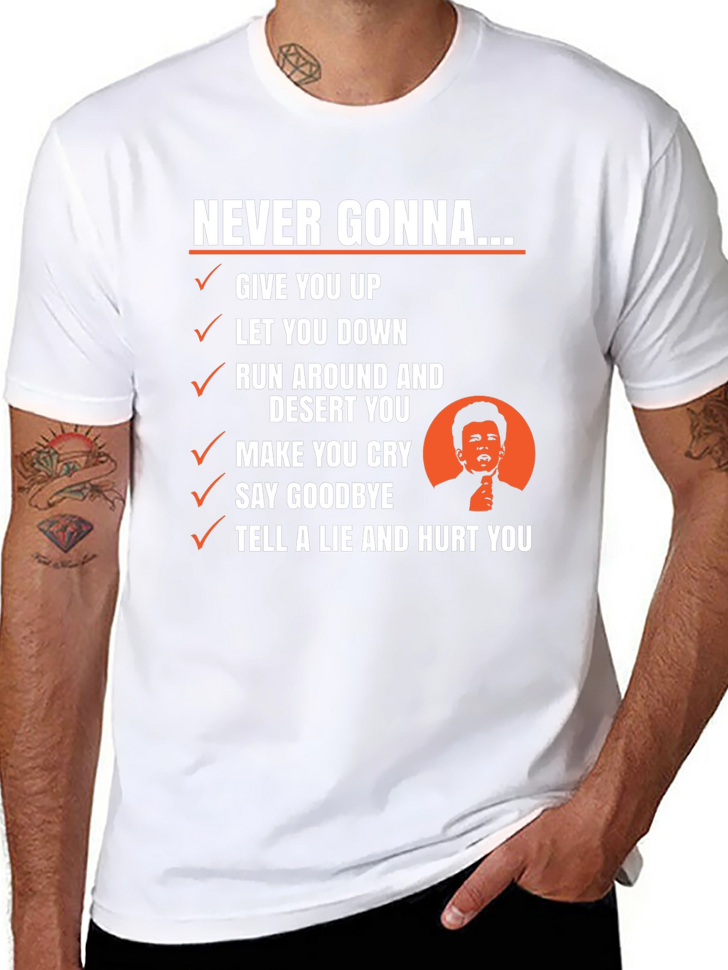 Never Gonna Give You Up T-Shirt
