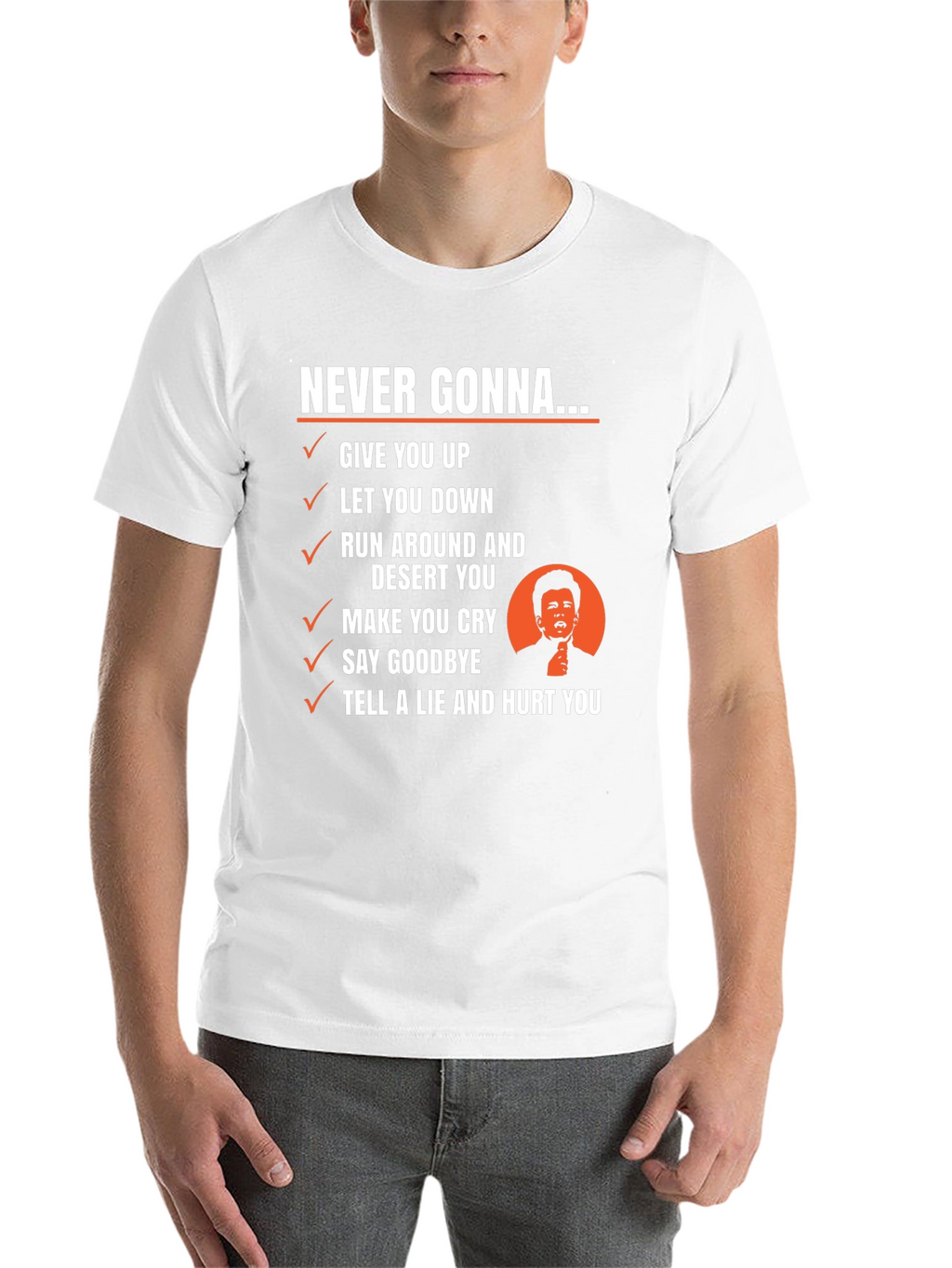 Never Gonna Give You Up T-Shirt