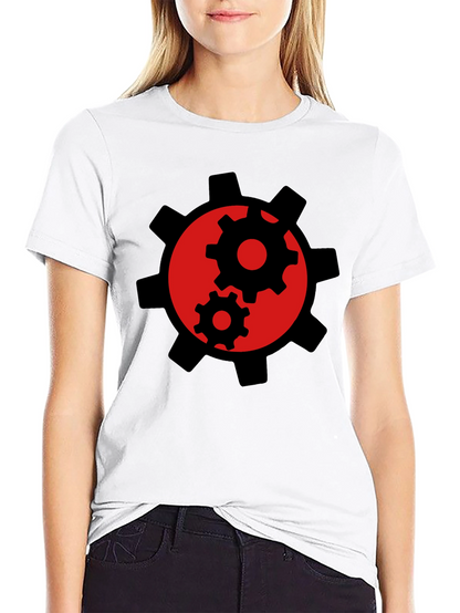 Gear Graphic Black T-Shirt