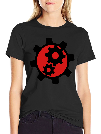 Gear Graphic Black T-Shirt