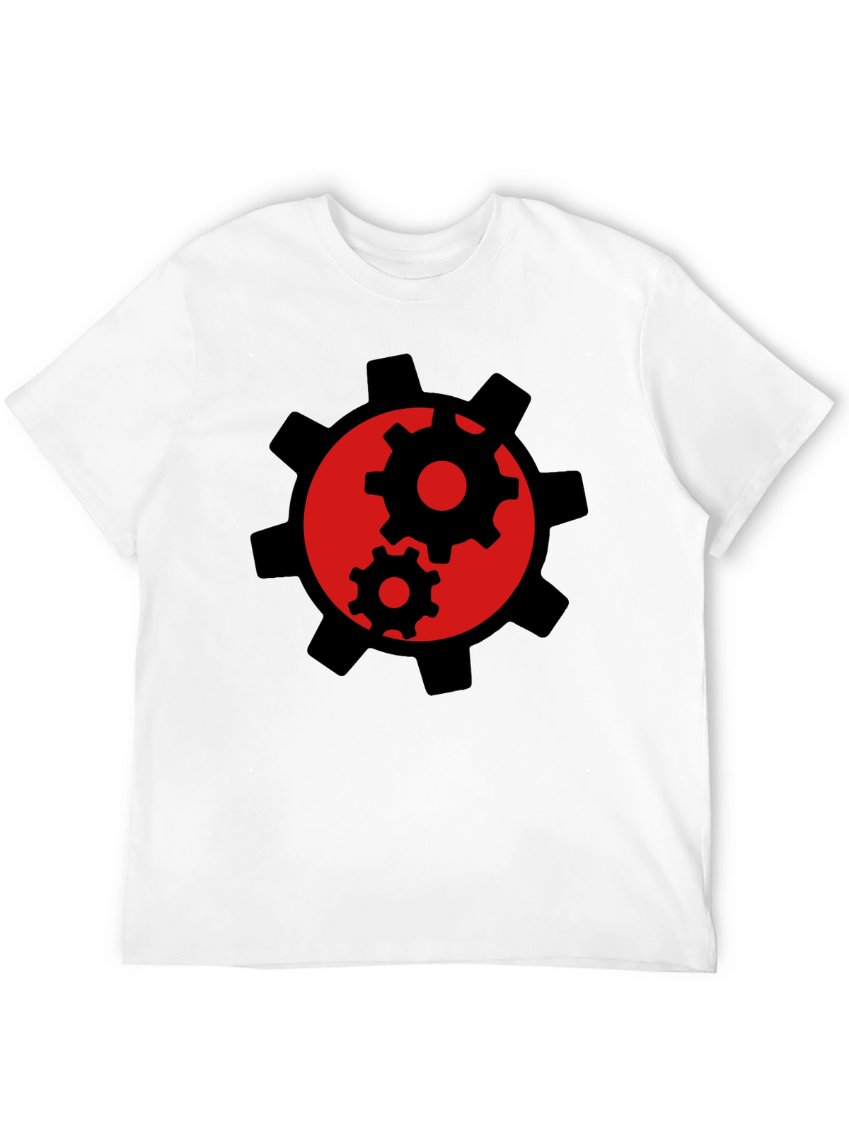 Gear Graphic Black T-Shirt