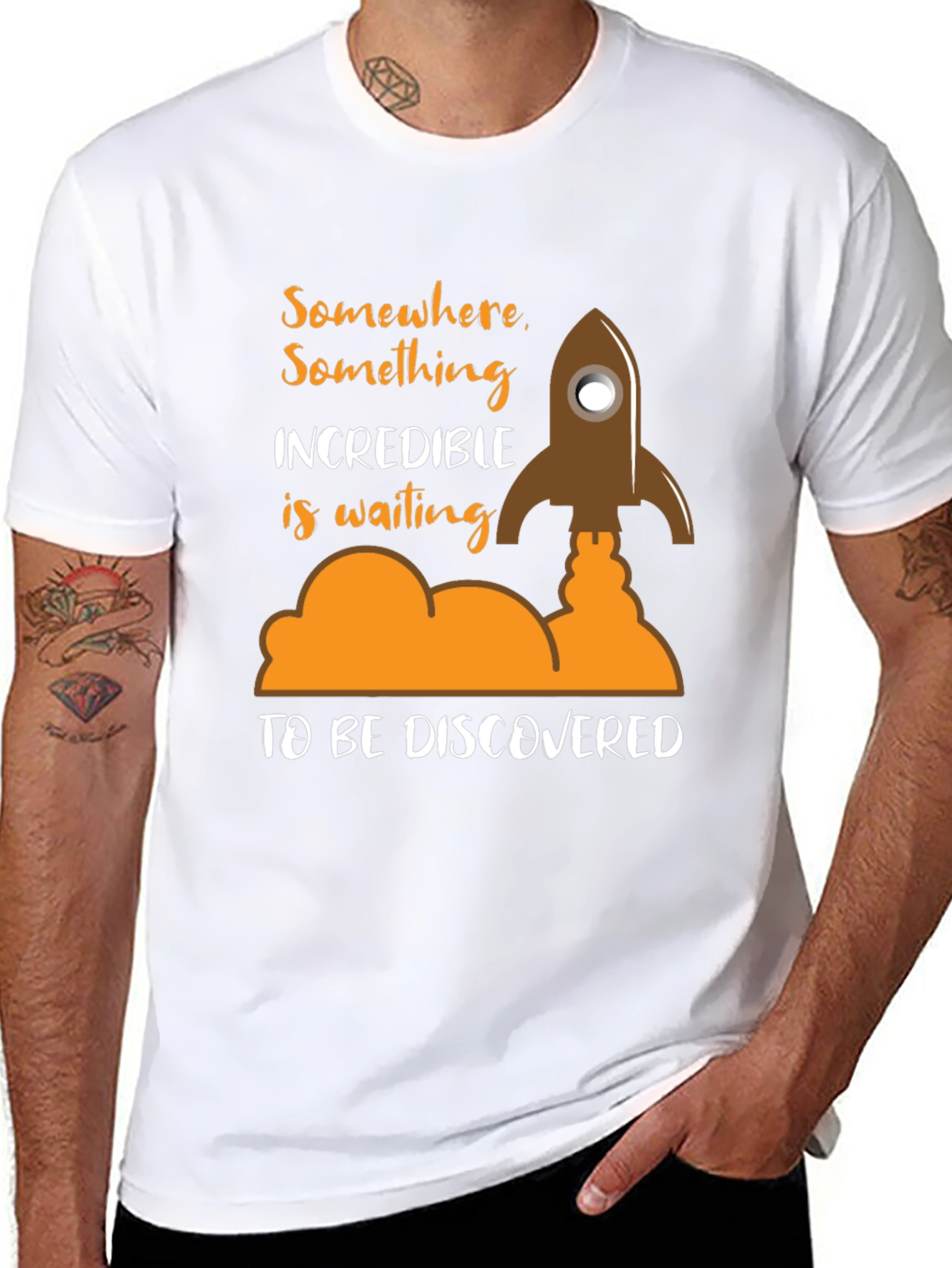 Incredible Discovery T-Shirt - Space Exploration Tee