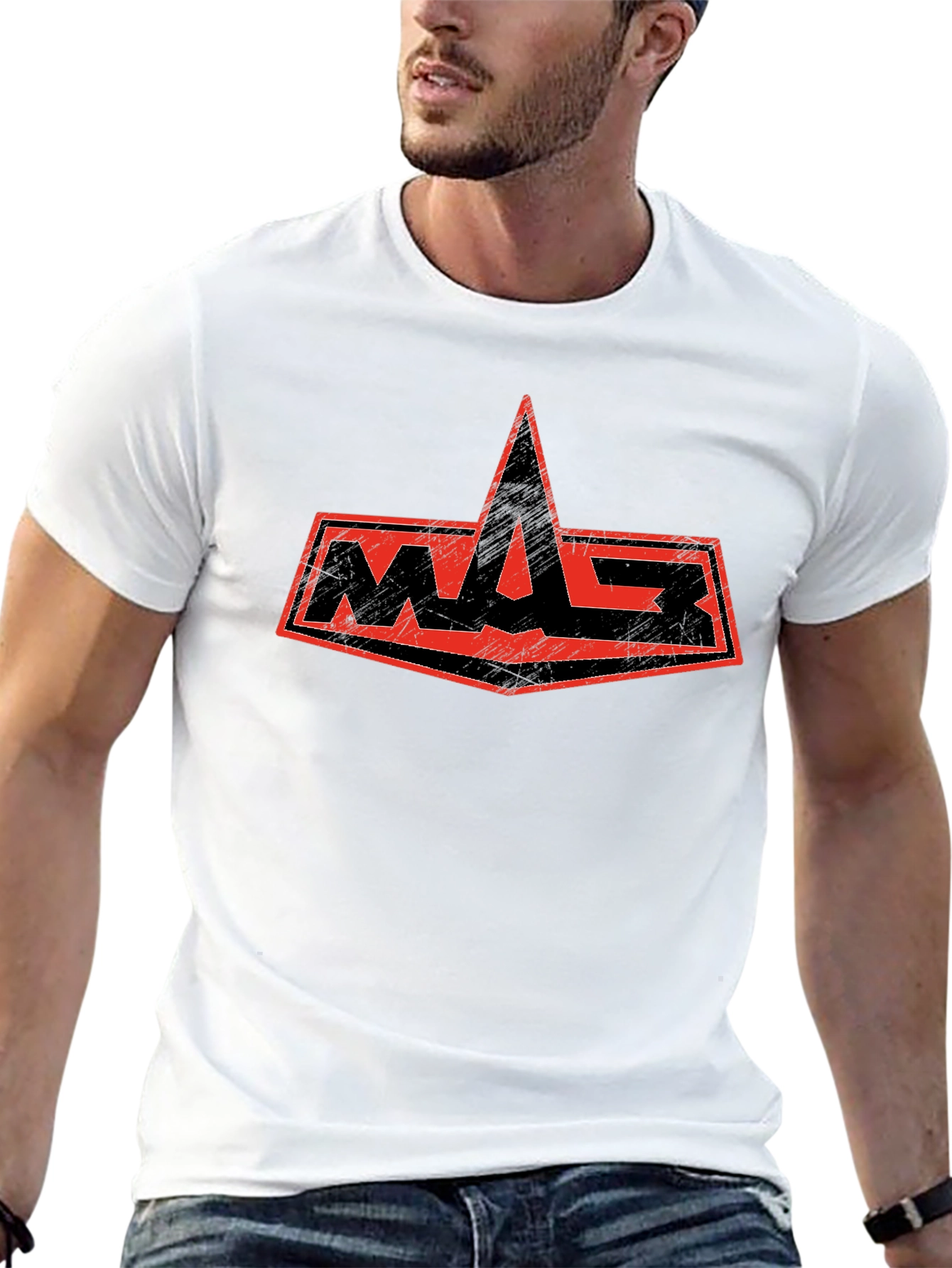 MAG T-Shirt - Black with Red Logo