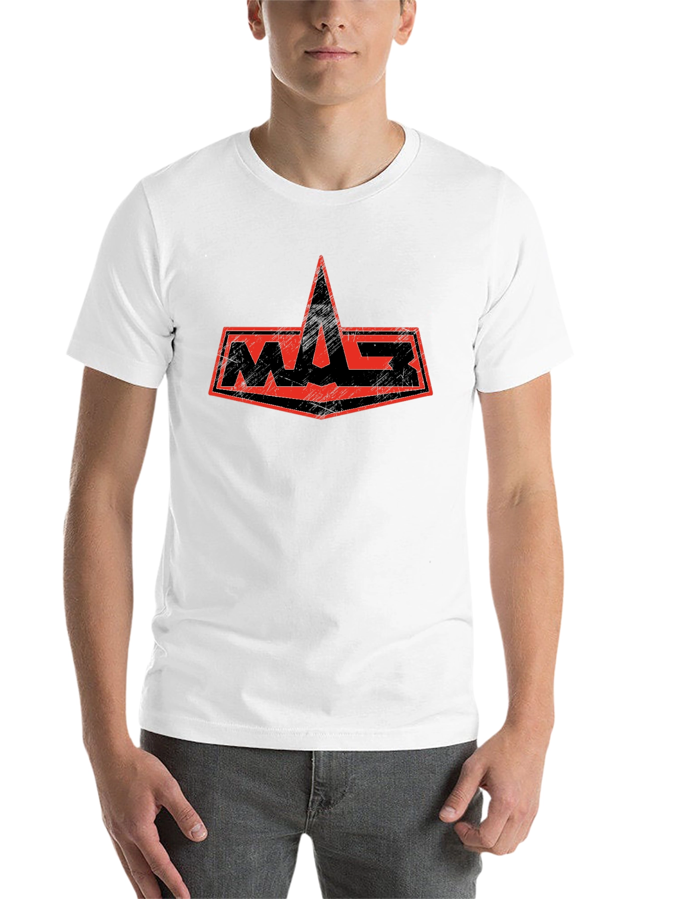 MAG T-Shirt - Black with Red Logo