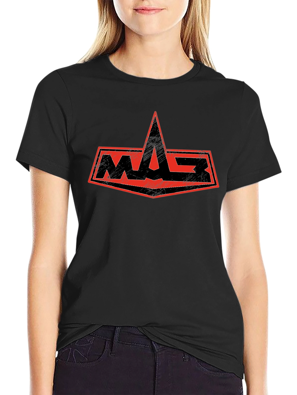 MAG T-Shirt - Black with Red Logo