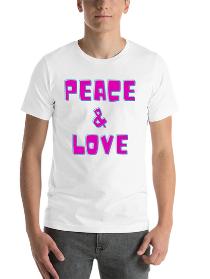 Peace & Love Graphic T-Shirt