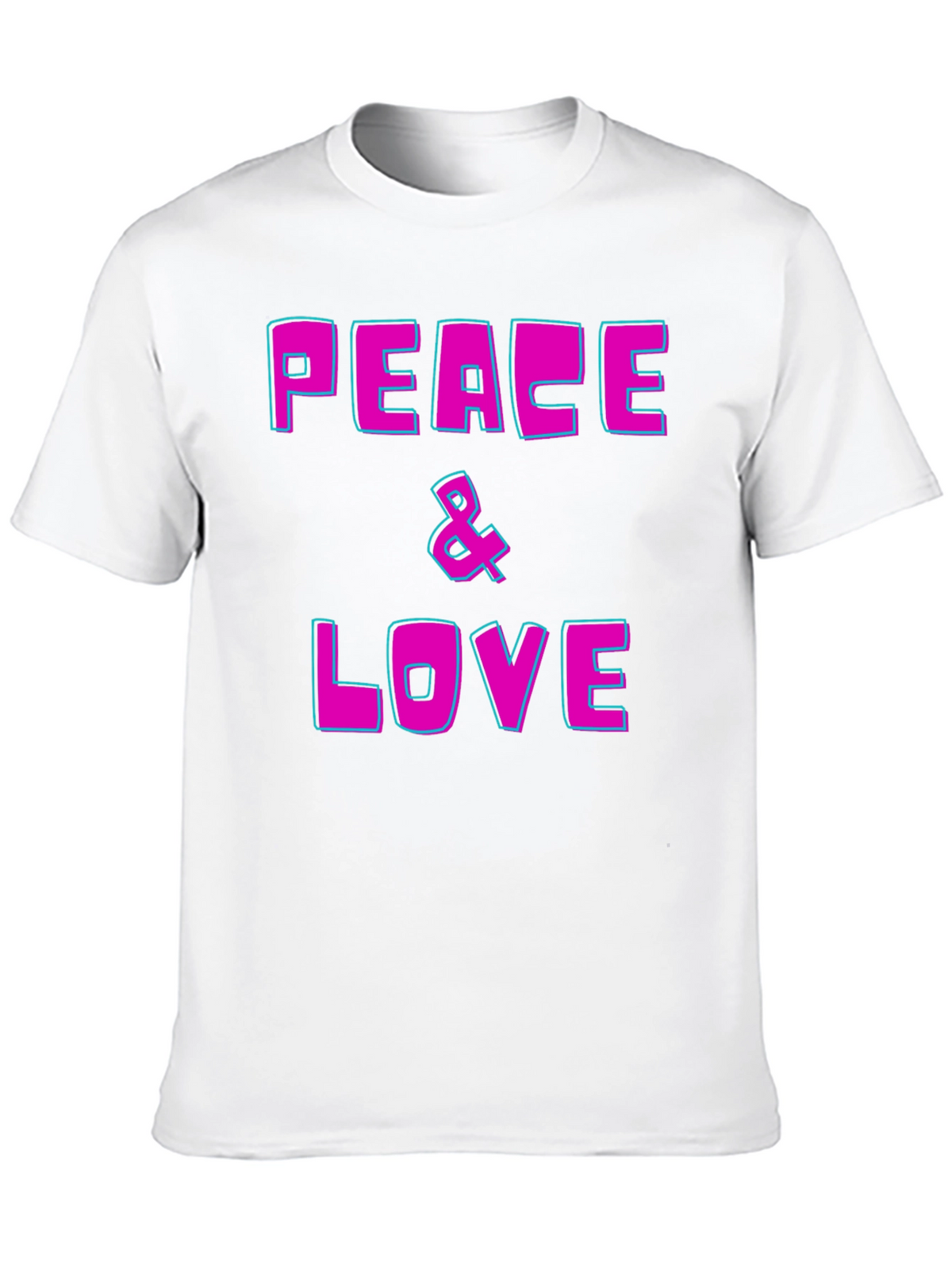 Peace & Love Graphic T-Shirt