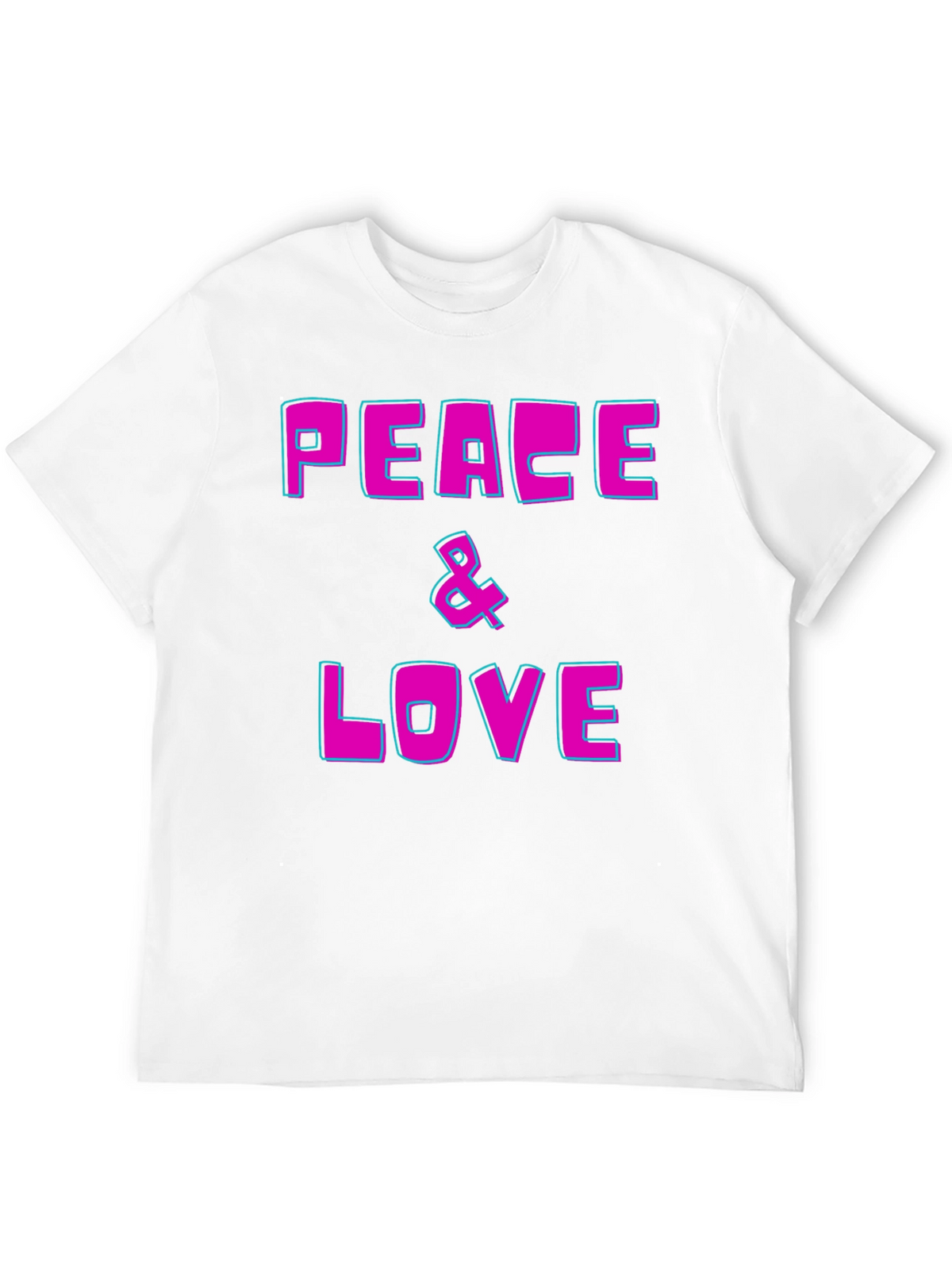 Peace & Love Graphic T-Shirt