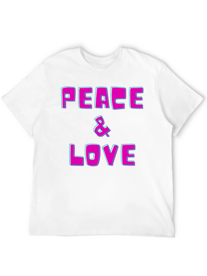 Peace & Love Graphic T-Shirt