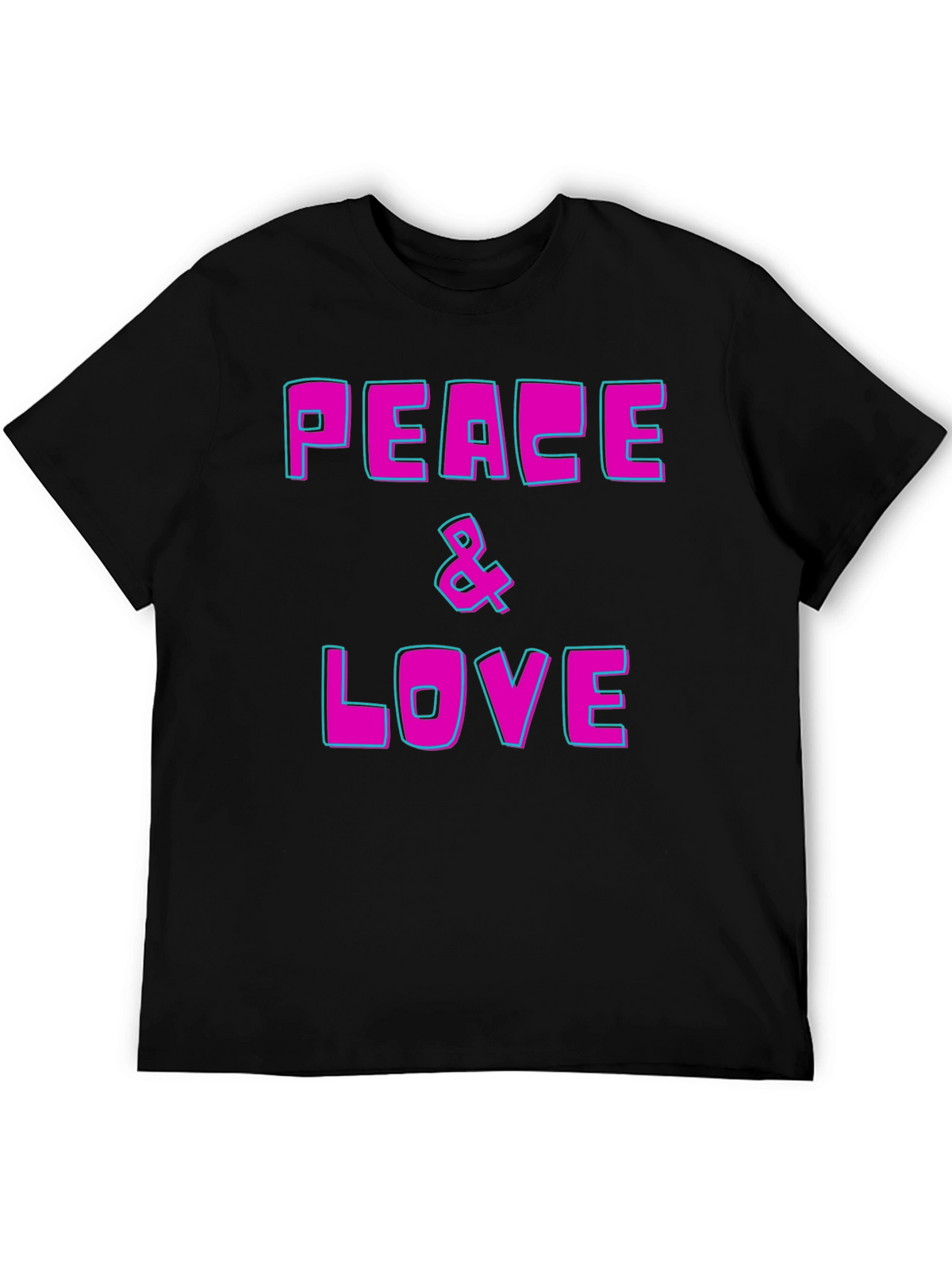 Peace & Love Graphic T-Shirt