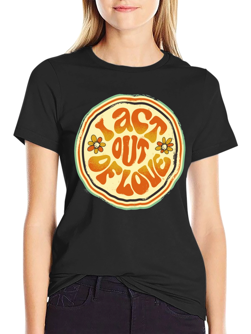 Act Out Of Love Retro Graphic Tee