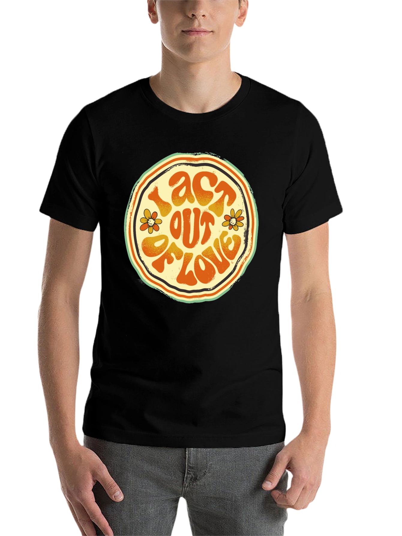 Act Out Of Love Retro Graphic Tee