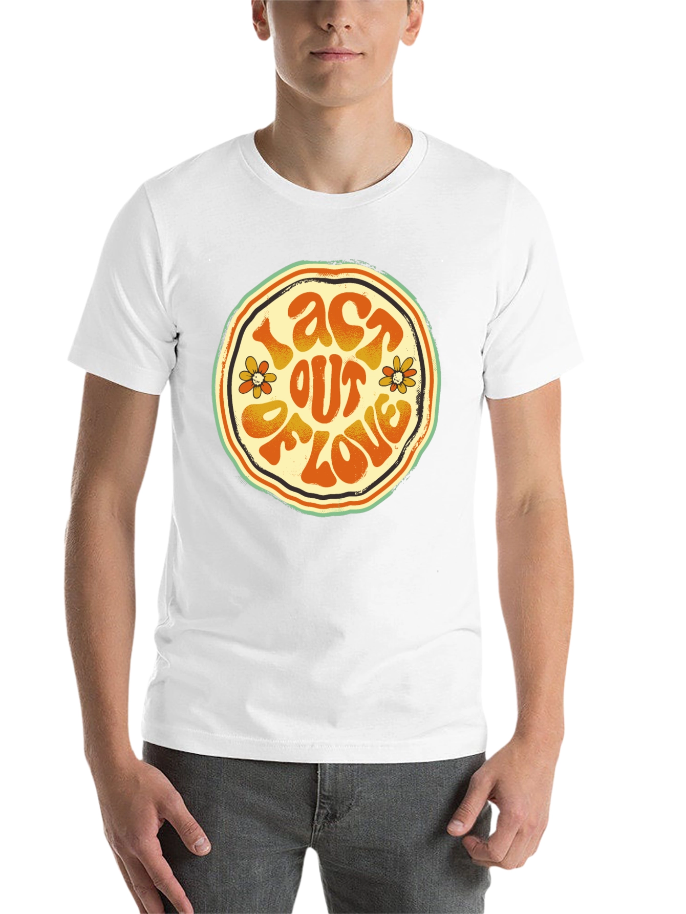 Act Out Of Love Retro Graphic Tee