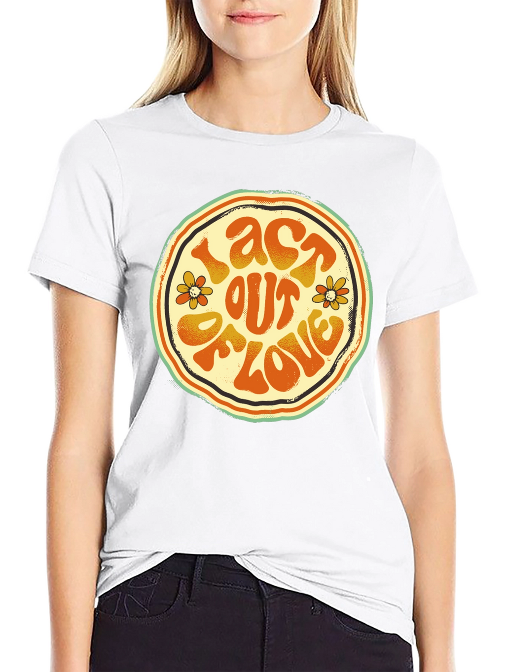 Act Out Of Love Retro Graphic Tee