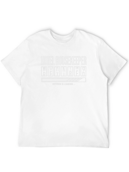 Hotel Housekeeper Retirement Loading T-Shirt