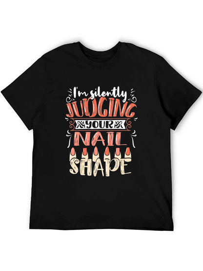Funny Nail Shape Judging T-Shirt