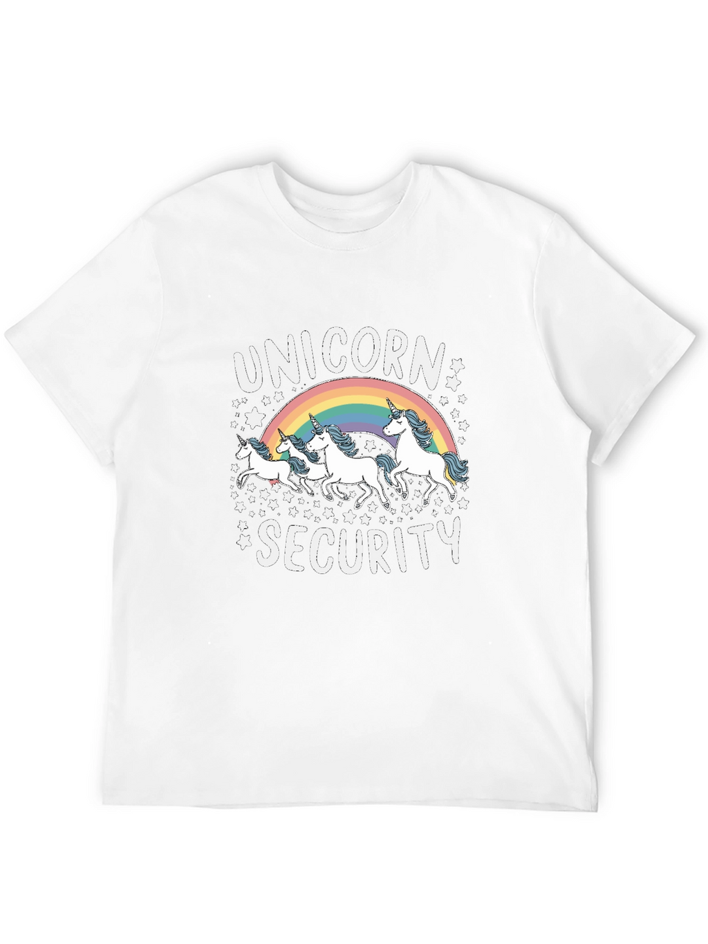Unicorn Security Graphic Tee