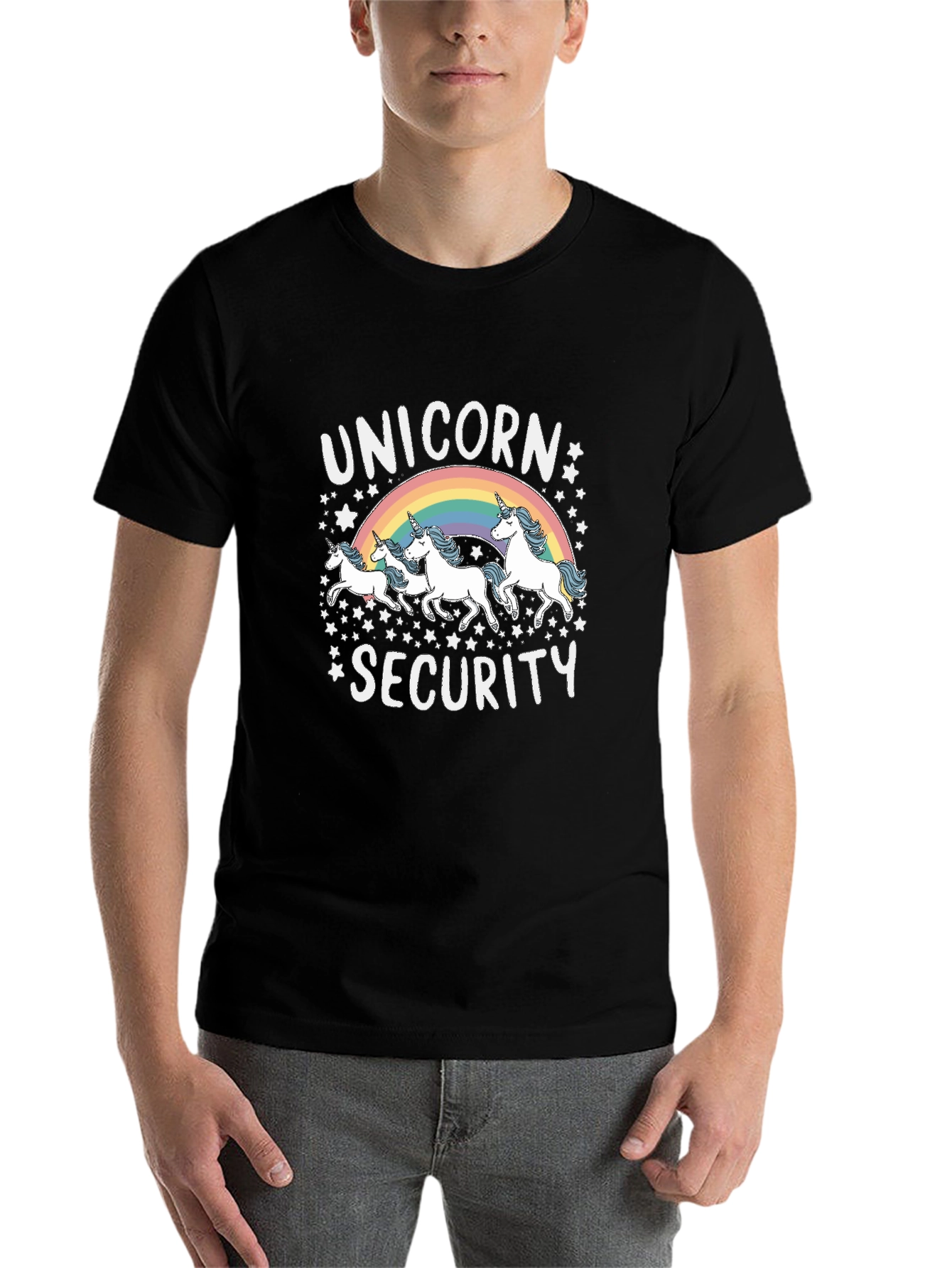 Unicorn Security Graphic Tee