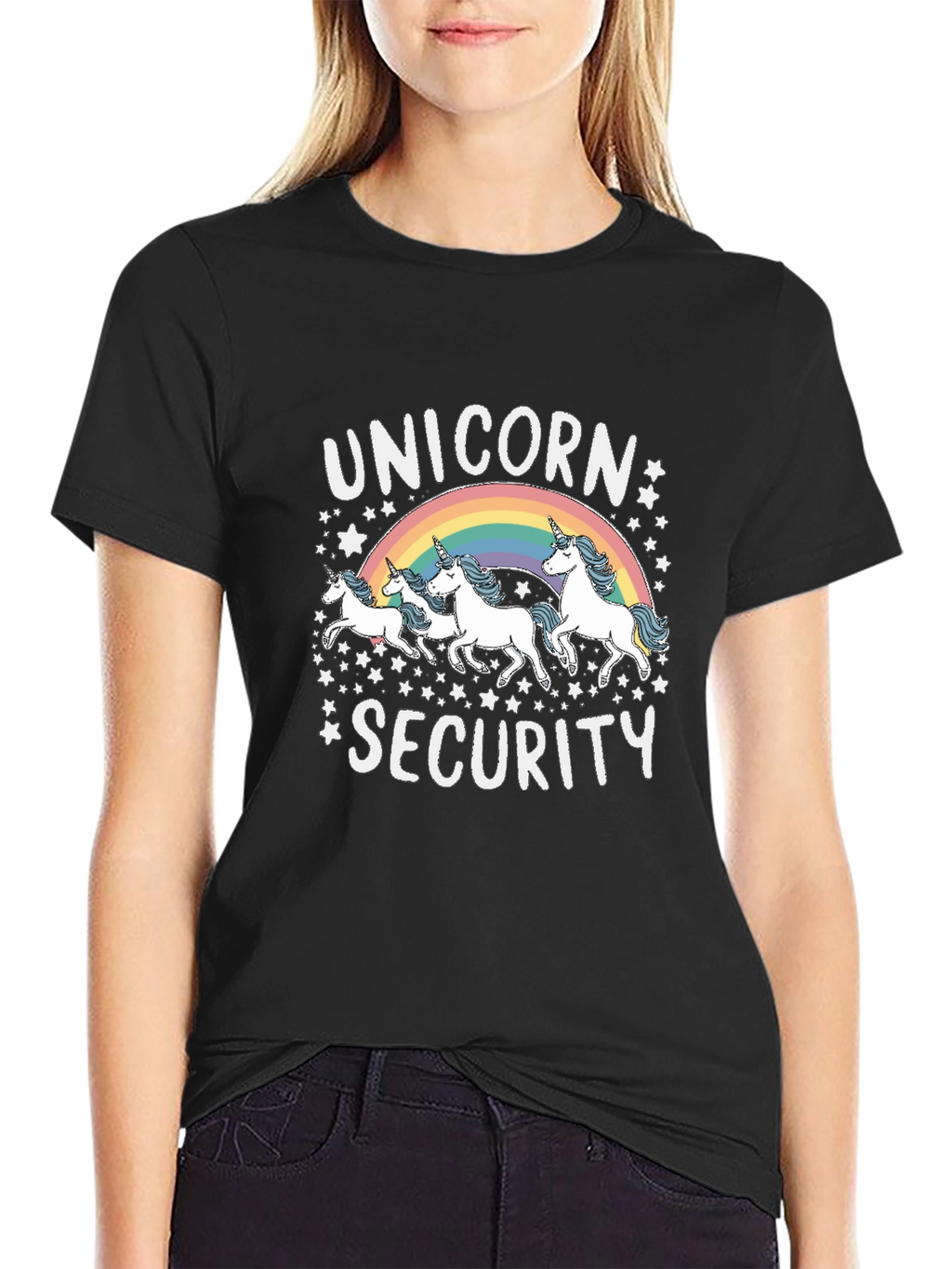Unicorn Security Graphic Tee